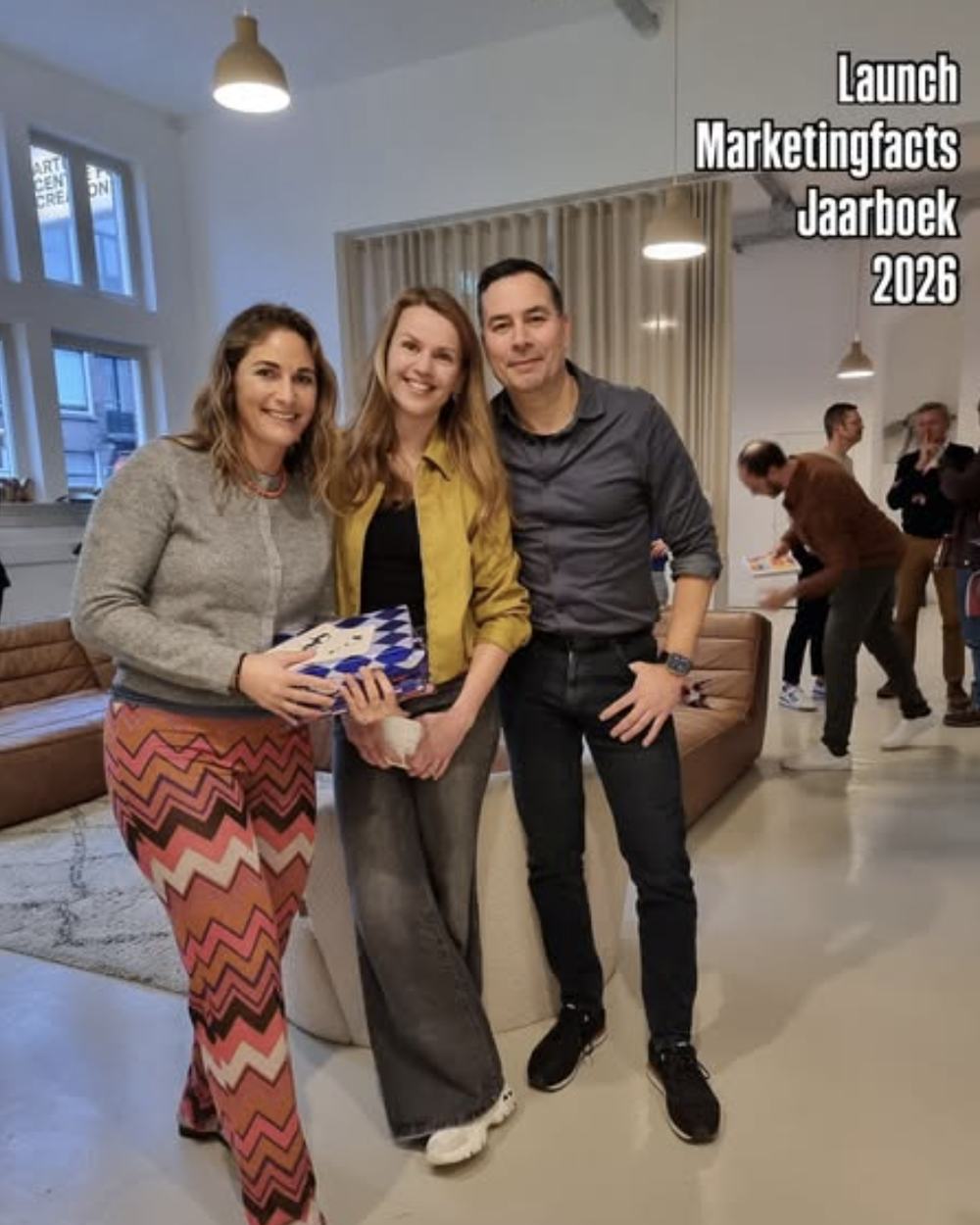 At the launch of the NIMA Marketingfacts Jaarboek 2026
