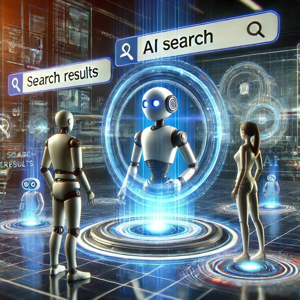 AI assistants standing in for search results